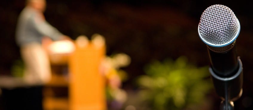 Hypnotherapy can remove your fear of public speaking
